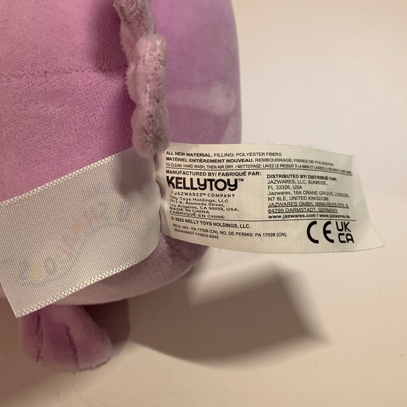 💜 [2/$25] SQUISHMALLOW IRIDESCENT HEART WINNIE WALRUS 5 INCH PLUSH STUFFY TOY💜 - Picture 8 of 9
